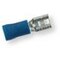 Isolierter Verbinder 4,8x0,8 mm blau